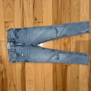 Abercrombie kids Light Blue Distressed girls Skinny Jeans